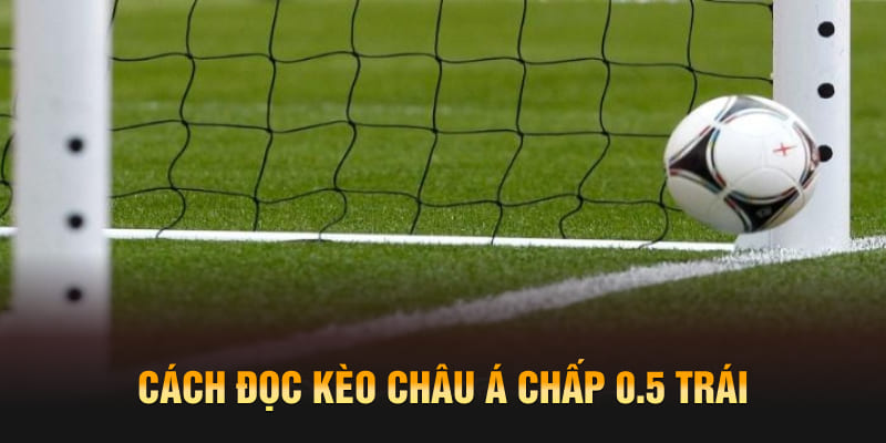 Cách đọc kèo châu Á chấp 0.5 trái